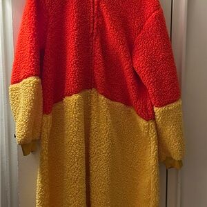 Disney Red and Yellow Winnie the Pooh costume.